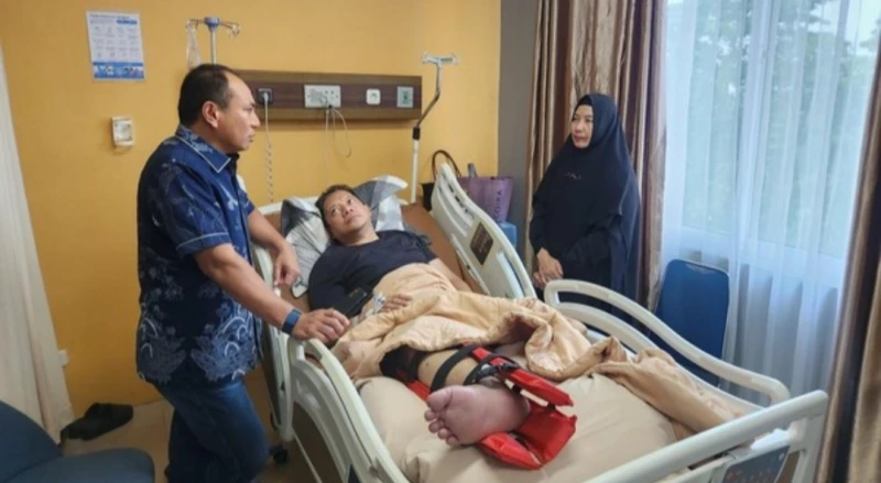 Kompol Novaldi Patah Kaki Ditabrak Pembalap Motor - navigasivisual.id