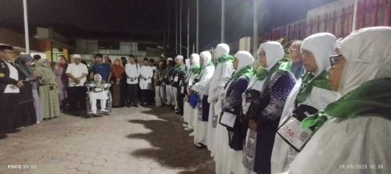 Jemaah Haji Kabupaten Simalungun Kloter 15 KNO Akan Diberangkatkan Menuju Mekkah - navigasivisual.id