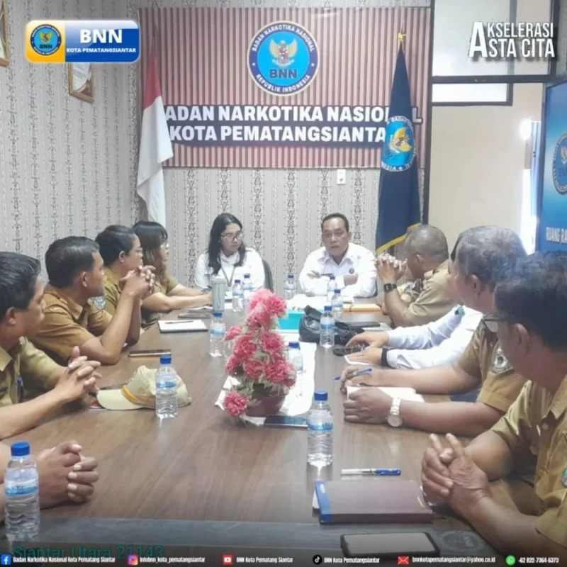 Sering Ditangkapi Satnarkoba Polres Siantar, BNN Malah Baru Gelar Pertemuan Soal Darurat Narkoba di Jalan Nagur - NavigasiVisual