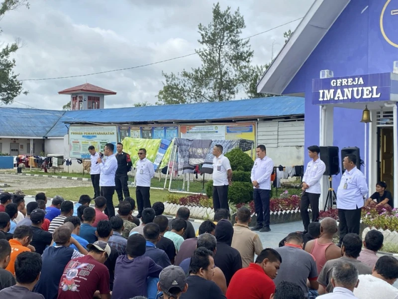Kepala Rutan Kelas llB Sidikalang Sapa Warga Binaan Saat Awali Kemimpinan - navigasivisual.id
