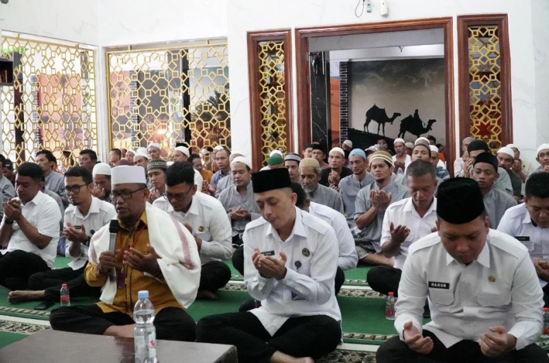 Untuk Keselamatan dan Kebaikan Negeri Tercinta, Rutan Kelas I Medan Gelar Doa Bersama - NavigasiVisual