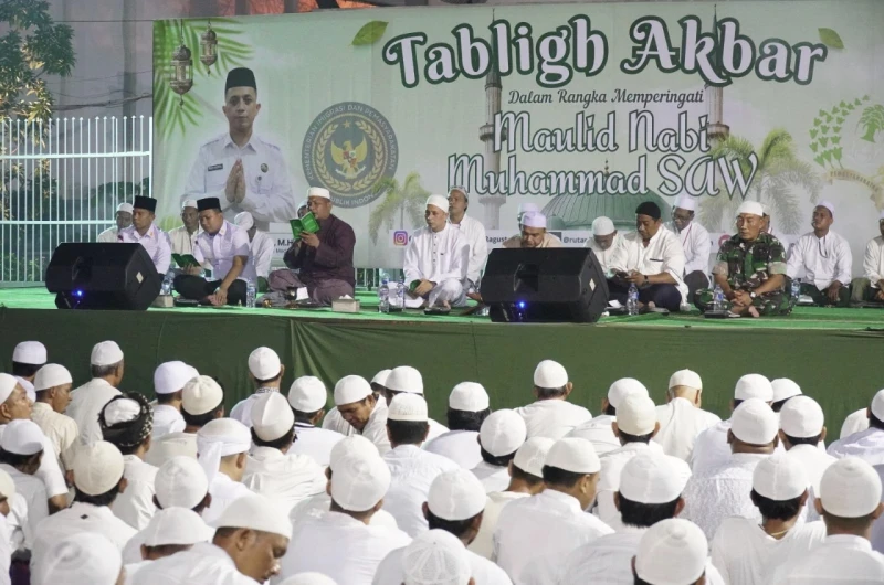 Ribuan Warga Binaan Rutan I Medan Antusias Peringati Maulid Nabi Bersama Para Habib - NavigasiVisual