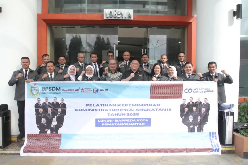 Peserta PKA Angkatan III BPSDM Sumatera Utara Stula "Problem Solving" ke Bappeda dan DPMPTSP Kota Siantar, Berbeda Dari Tahun Sebelumnya - NavigasiVisual