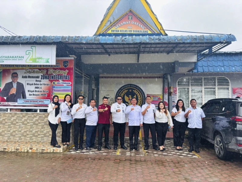 Penjaminan Akuntabilitas layanan, Rutan Sidikalang Terima Kunjungan Monitoring dan Evaluasi Kanwil Ditjenpas Sumut - NavigasiVisual