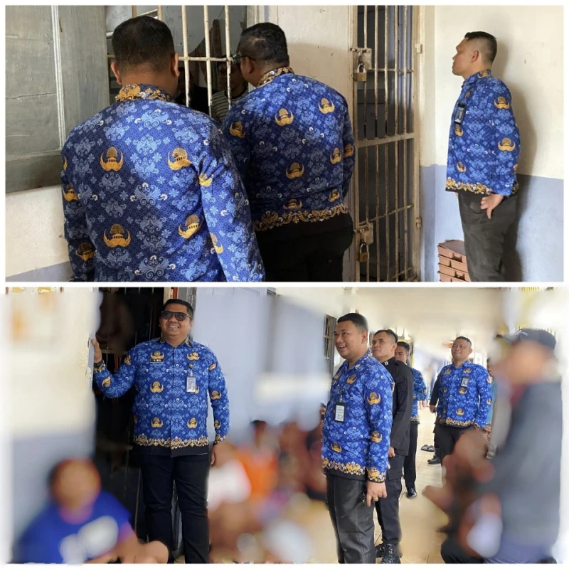 Pastikan Keamanan dan Dengar Aspirasi, Karutan Sidikalang Pimpin Kegiatan Menyapa Warga Binaan dan Cek Kamar Hunian - NavigasiVisual