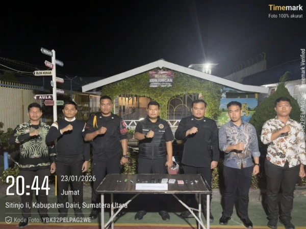 Rutan Sidikalang Komitmen Rajia Rutin Blok Hunian, Wujudkan Zero Halinar - navigasivisual.id