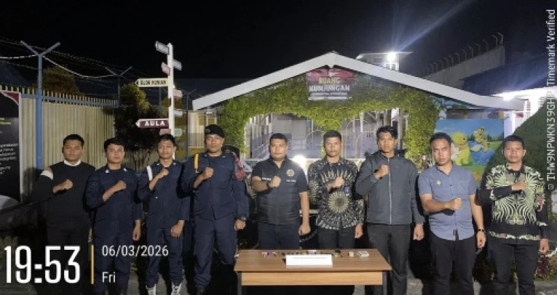 Deteksi Dini Gangguan Keamanan Tetap Berlaku di Rutan Sidikalang, Ini Barbutnya - NavigasiVisual