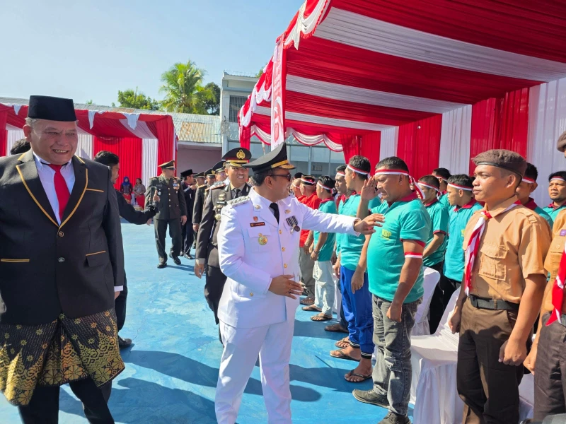 5 Orang Langsung Bebas, 607 Dapat Remisi Usai Hut RI Ke-80 di Lapas Padangsidimpuan - NavigasiVisual