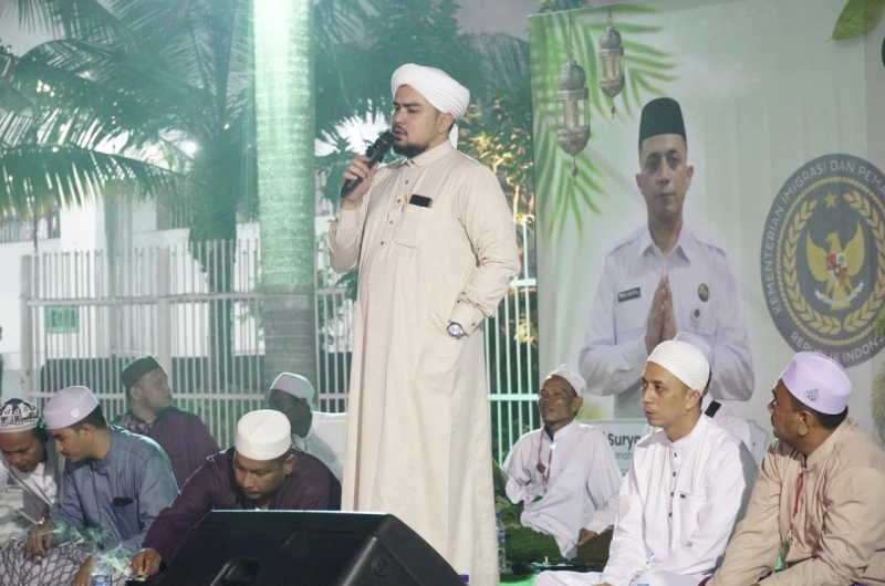 Ribuan Warga Binaan Rutan I Medan Antusias Peringati Maulid Nabi Bersama Para Habib - NavigasiVisual