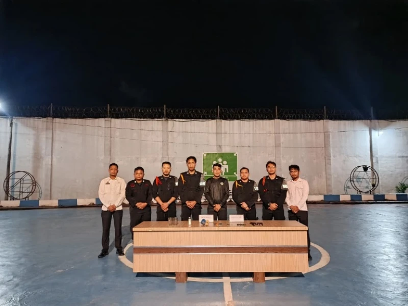 Respon Cepat Antisipasi Gangguan Keamanan, Lapas Narkotika Kelas IIA Pematangsiantar Gelar Razia Internal - NavigasiVisual