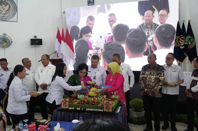 Rutan Kelas I Medan Turut Sukseskan Peringatan Hari Bakti Ke-1 Kementerian Imigrasi dan Pemasyarakatan - NavigasiVisual