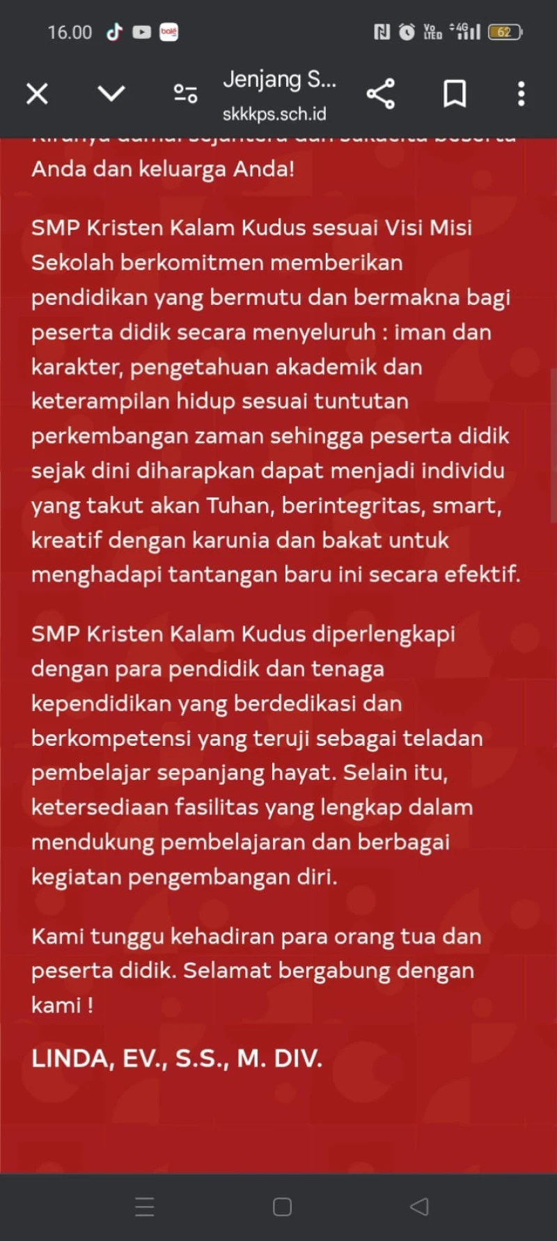 Pelajar Kalam Kudus Siantar Jadi Korban Bully Hingga Terancam Tak Masuk AKPOL, Tindakan Kepsek Buat Kecewa - NavigasiVisual