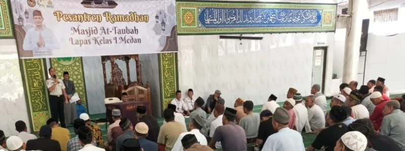 Pembukaan Pesantren Ramadhan 1447 H di Lapas Kelas I Medan Berlangsung Khidmat - NavigasiVisual