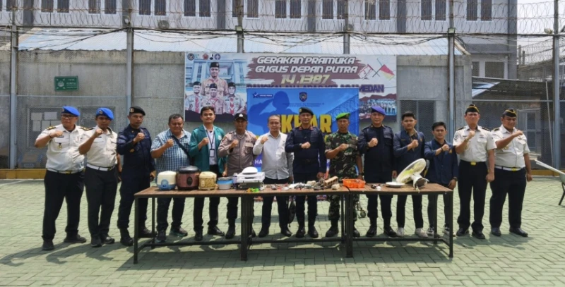 Perketat Pengawasan Pemasyarakatan Bersih, Lapas Kelas I Medan Temukan Barang Terlarang Saat 24 Kamar di Geledah - NavigasiVisual