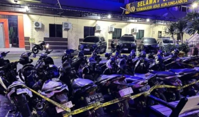 Polrestabes Medan Bongkar Gudang Curian, Siapa Kelen Kehilangan Sepeda Motor? - navigasivisual.id