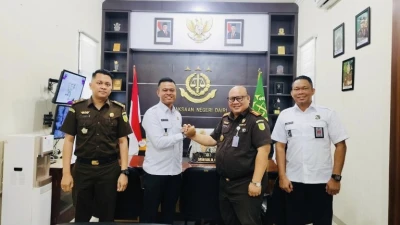 Perkuat Sinergitas Antar Penegak Hukum, Rutan Kelas IIB Sidikalang Kunjungi Kejaksaan Negeri Dairi - navigasivisual.id