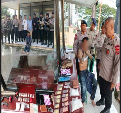 Sudah Kecelakaan Ketimpa Sial Pula, Abang Bertato Ternyata Bawa Narkoba - navigasivisual.id